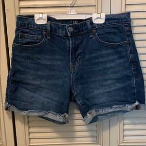 Gap Girlfriend Denim Shorts